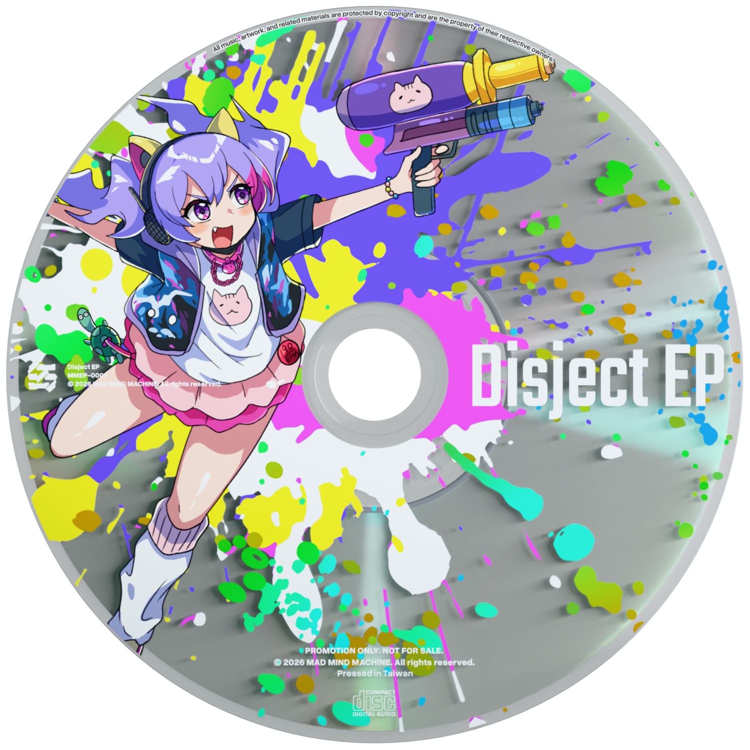 Main jacket image of Disject EP.